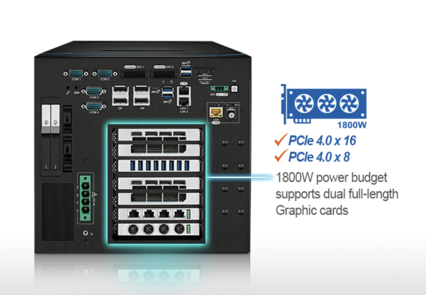 VECOW RELEASES RCX-3000 PEG EXPANDABLE GPU-ACCELERATED SYSTEM